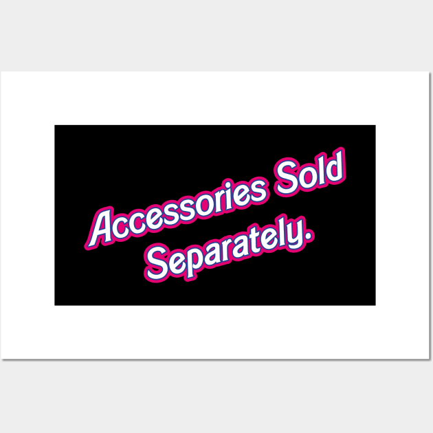 Sold Separately- Barbie 02 Wall Art by Veraukoion